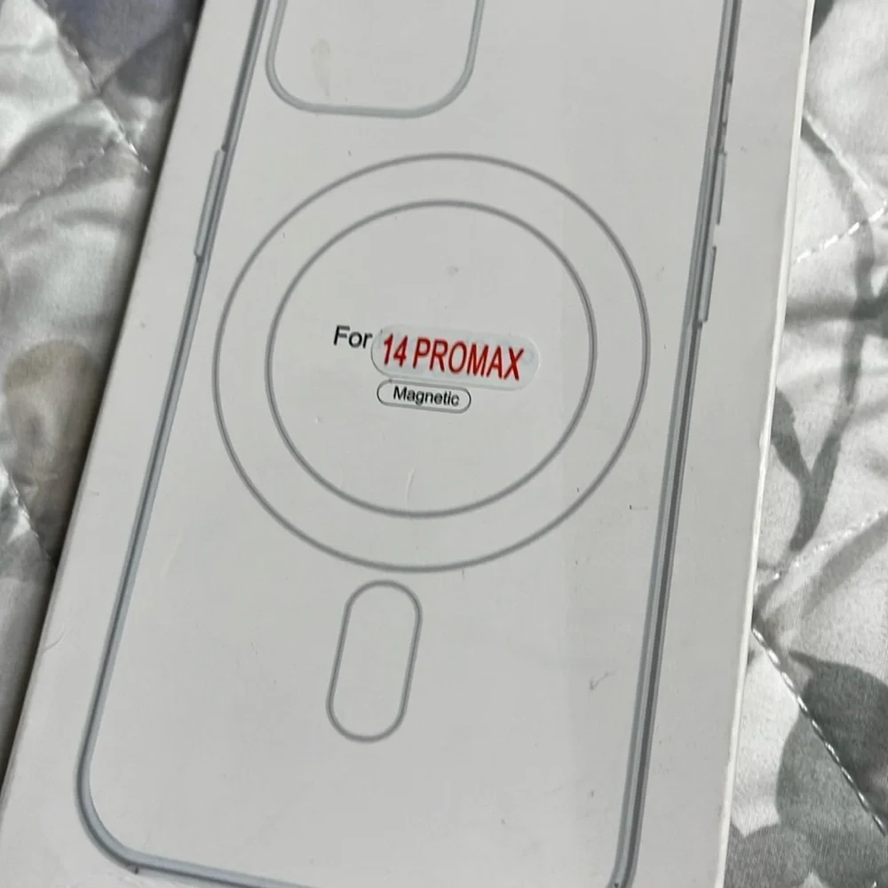 New clear floral iPhone 14 Pro Max case
